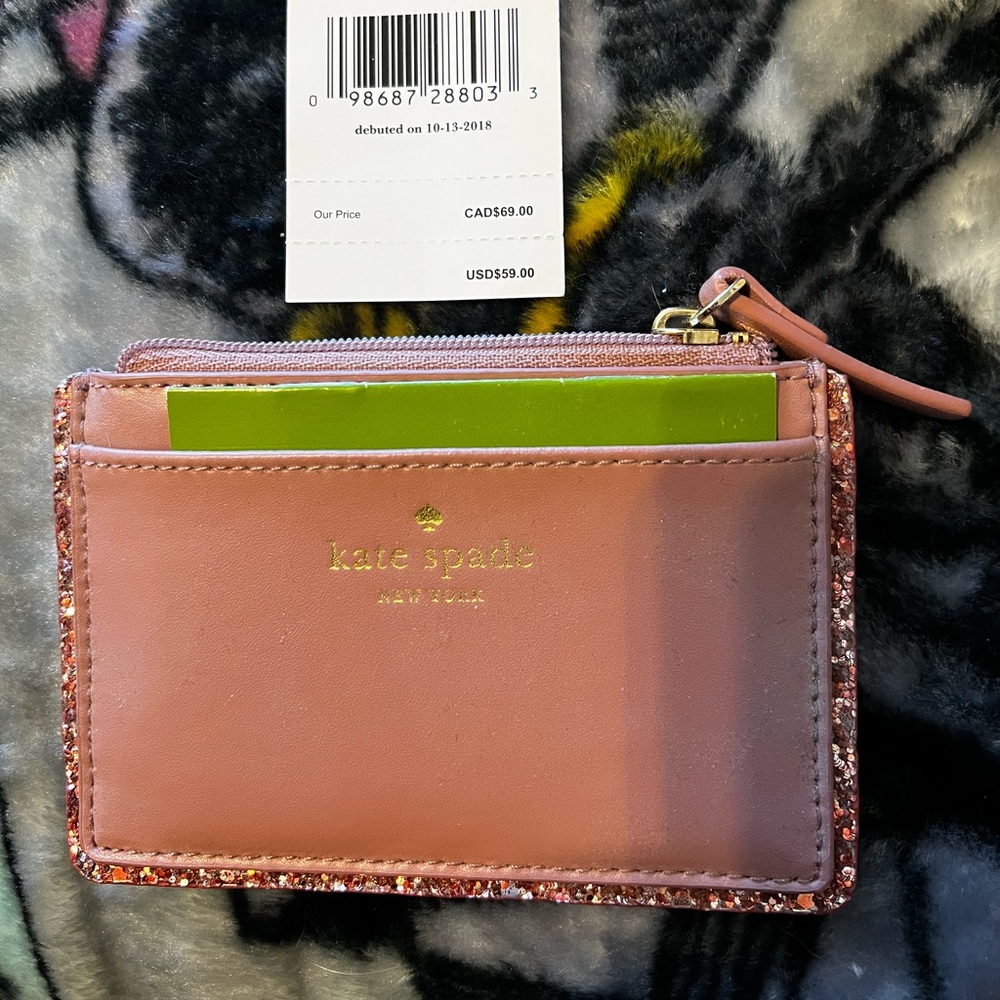 Kate Spade Mauve and Glitter Tote - Picture 9 of 12